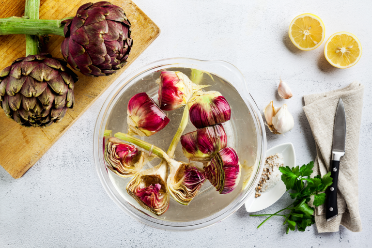 Come pulire i carciofi