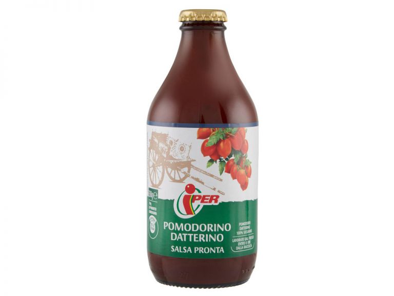 Richiamo salsa pronta pomodoro datterino Iper