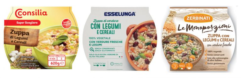 Zerbinati, richiamo zuppa legumi cereali