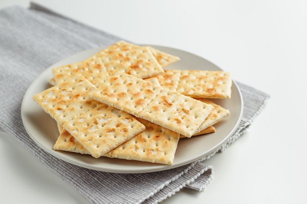 Crackers a basso contenuto di sale