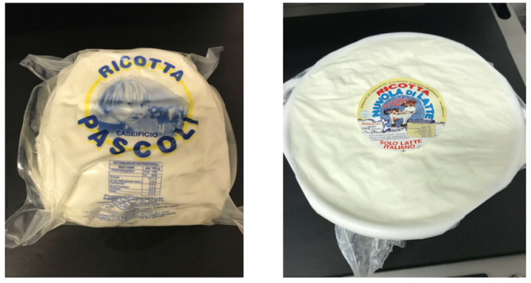 Ricotta Caseificio Pascoli richiamata per rischio chimico