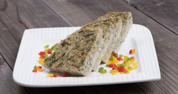 Frittata al vapore con verdure