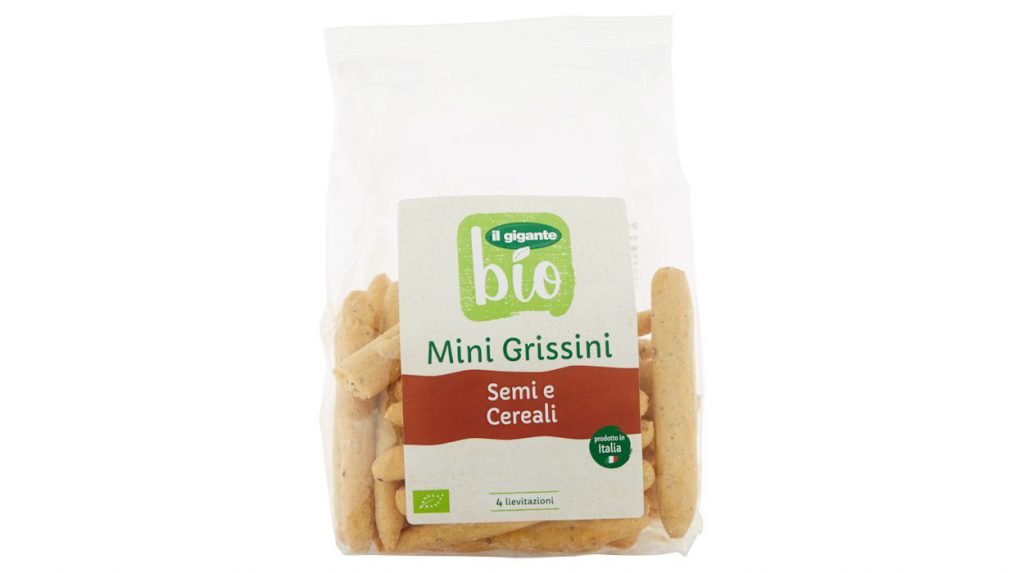 Mini Grissini Semi e Cereali Bio - Il Gigante Bio