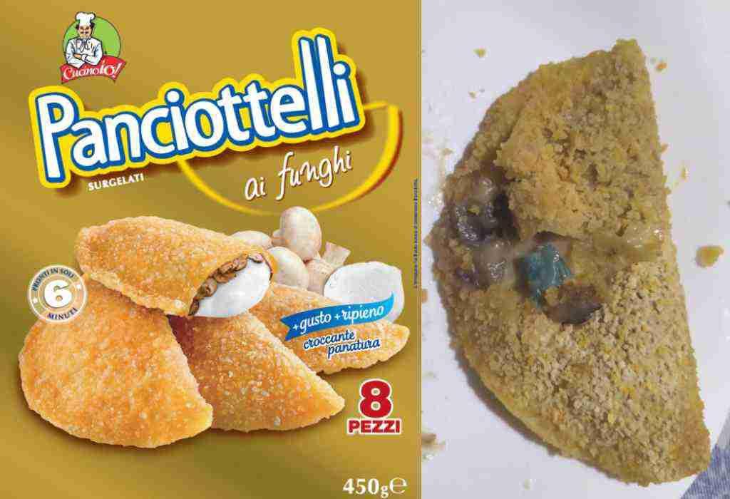 Richiamati i Panciottelli ai funghi di Todis per un corpo estraneo nel prodotto