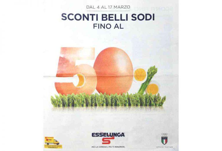 Volantino Esselunga dal 4 al 17 marzo: sconti fino al 50% e prime offerte di Pasqua