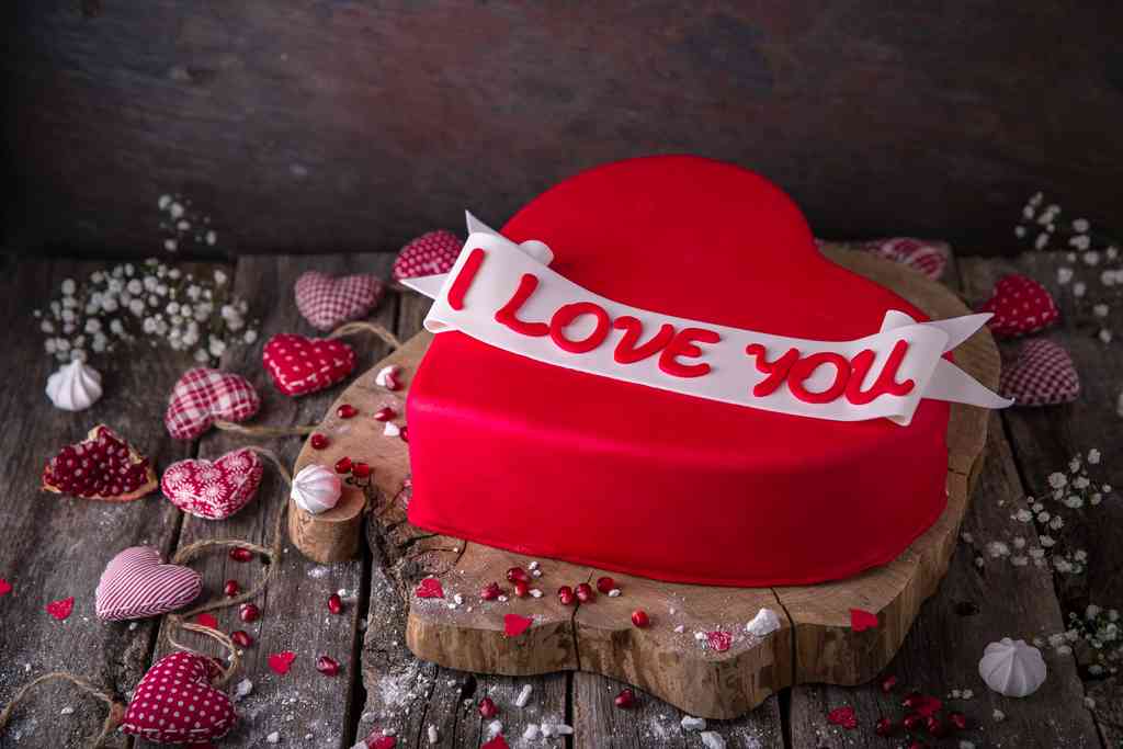 Gyufise 24 decorazioni per cupcake con cuore glitterato per