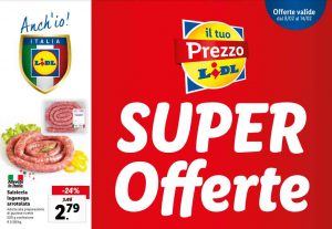 Volantino Lidl, le offerte dall'8 al 14 febbraio: San Valentino e settimana British