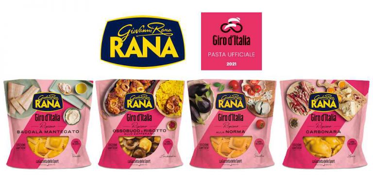 I ravioli Giovanni Rana celebrano il Giro D'Italia: in arrivo nuove ricette con le specialità regionali