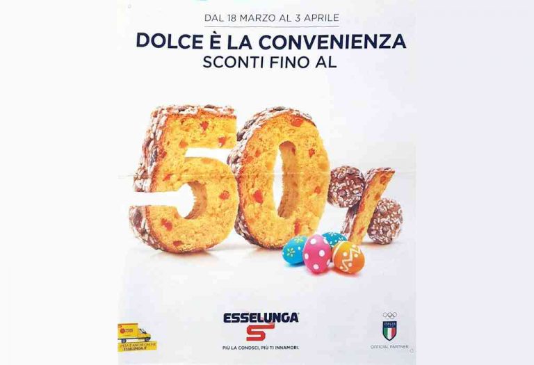Anteprima Volantino Esselunga dal 18 marzo al 3 aprile: le offerte per Pasqua e sconti fino al 50%