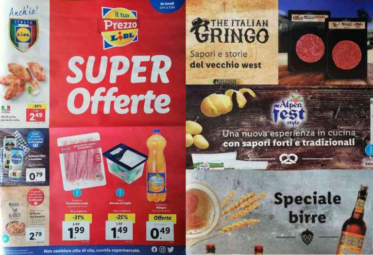Volantino Lidl dal 5 all'11 aprile 2021
