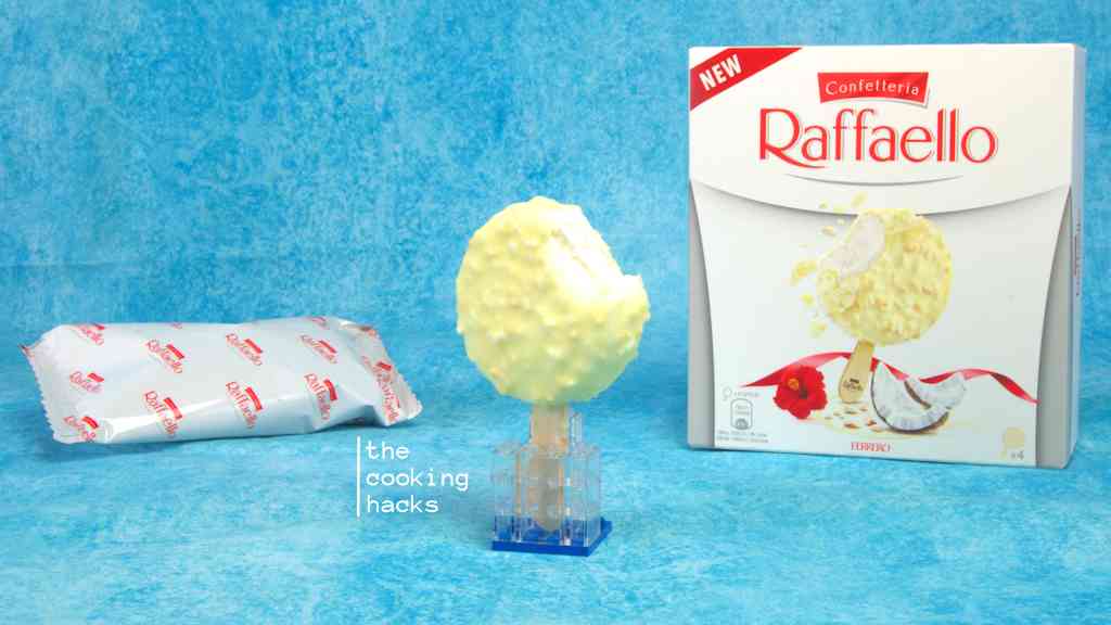 Ferrero Raffaello, il gelato in stecco al cocco: la prova