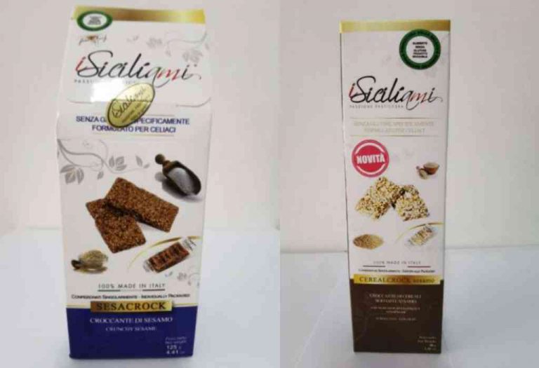 Richiamati lotti di croccante con sesamo per ossido di etilene oltre i limiti