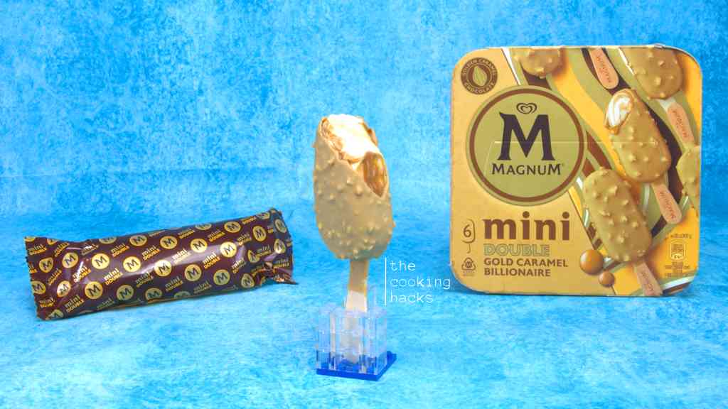 Magnum Mini Double Gold Caramel Billionaire: la prova