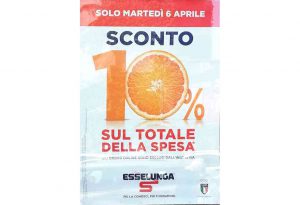 Esselunga, sconto del 10% sulla spesa solo per martedì 6 aprile