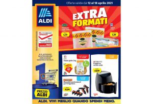 Volantino Aldi dal 12 al 18 aprile 2021: offerte Extra Formati