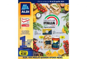 Volantino Aldi dal 19 al 25 aprile 2021: offerte sui prodotti italiani