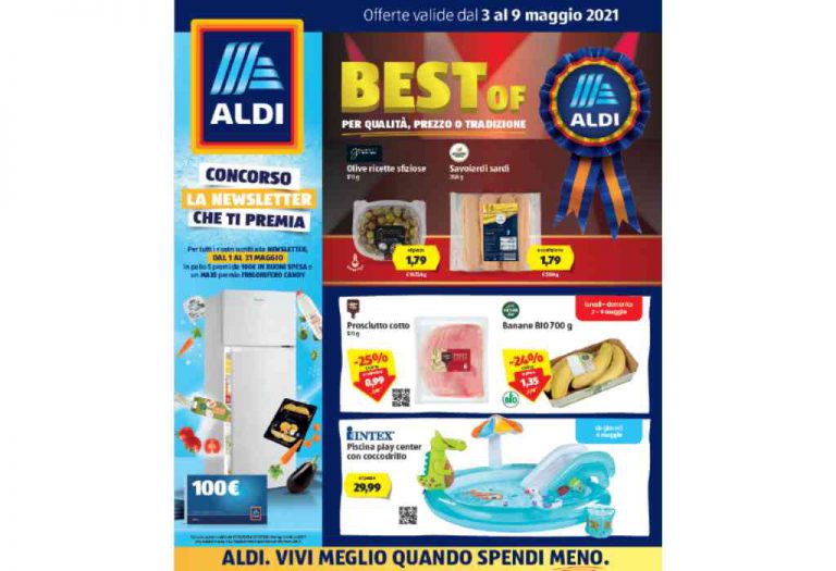 Volantino Aldi dal 3 al 9 maggio 2021