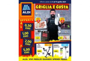 Volantino Aldi dal 5 al 11 aprile 2021: speciale griglia