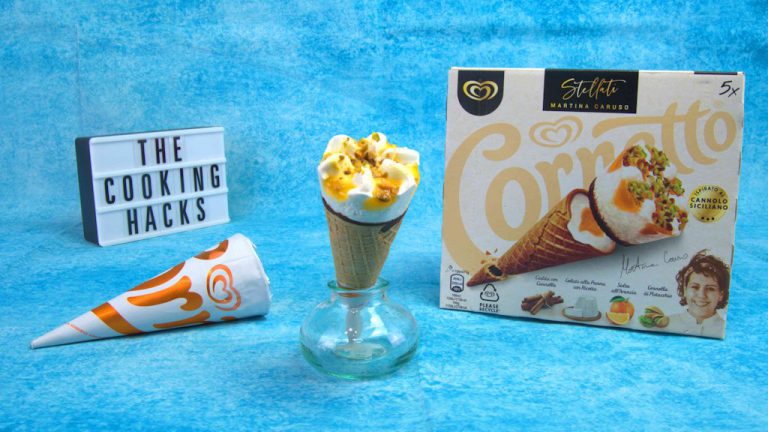 Cornetto Algida al cannolo siciliano