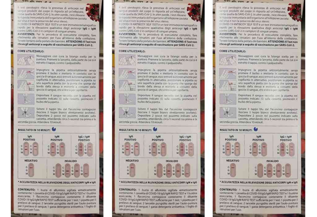Come funziona il test COVID rapido del supermercato