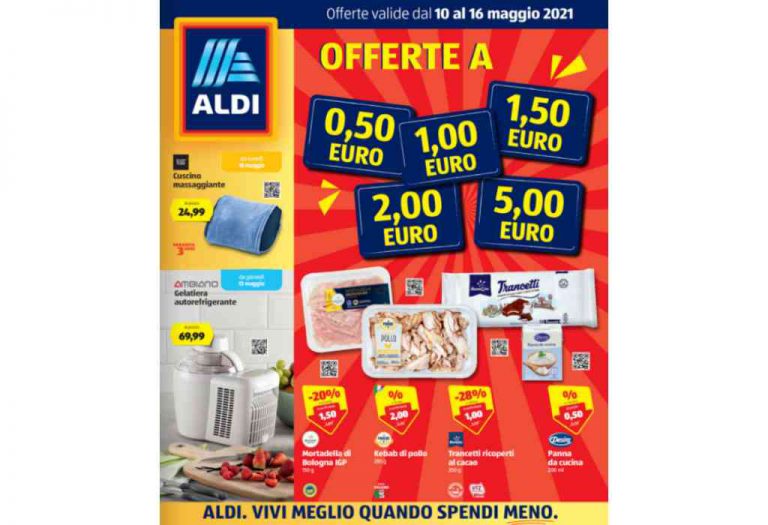 Volantino Aldi dal 10 al 16 maggio 2021