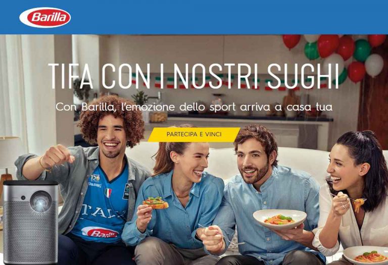 Concorso Sughi Barilla 2021: come vincere il proiettore portatile XGIMI HALO
