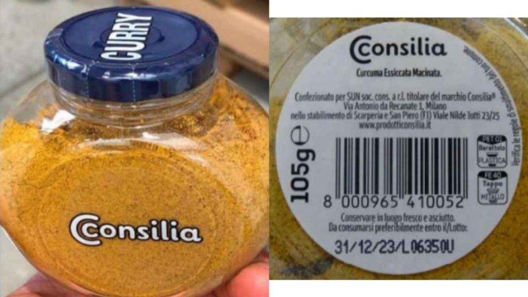 Richiamato il Curry Consilia Minipet per errata etichettatura e presenza di allergeni