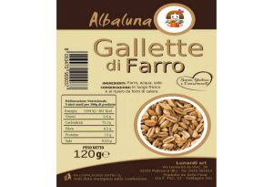 Richiamate gallette di farro Albaluna per errata indicazione di allergene in etichetta