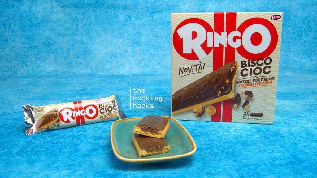 La prova assaggio dei Ringo Biscocioc alla nocciola