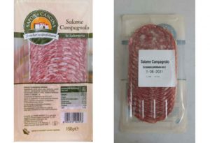 Richiamato il Salame Campagnolo di Penny Market per sospetta Salmonella