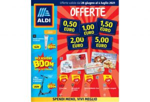 Volantino Aldi dal 28 giugno al 4 luglio 2021