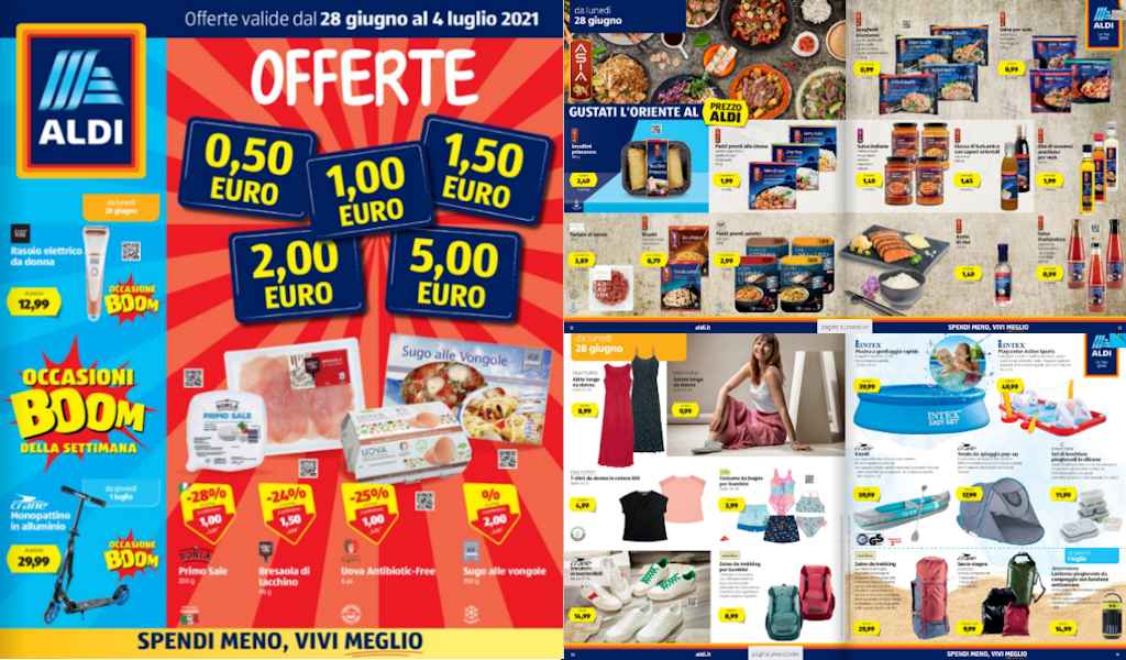 Volantino Aldi dal 28 giugno al 4 luglio 2021: le offerte