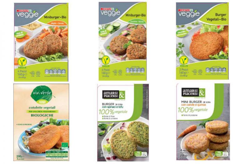 Richiamate cotolette vegetali per ossido di etilene oltre i limiti