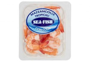 Richiamate Mazzancolle tropicali Sea Fish per Listeria Monocytogenes