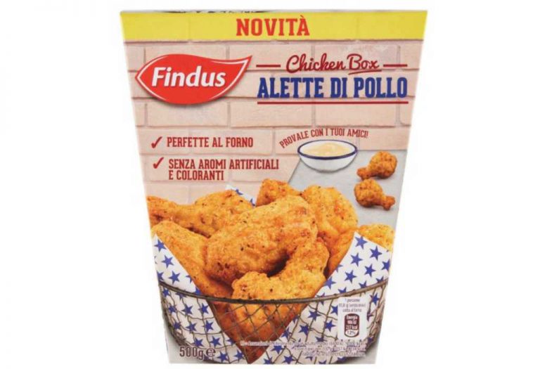 Findus richiama le alette di pollo Chicken Box per allergene non dichiarato in etichetta