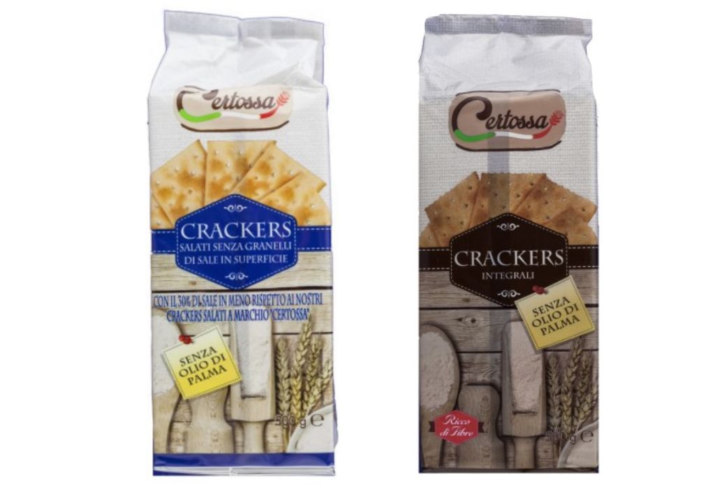 Richiamati crackers Certossa Lidl