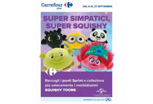 Carrefour raccolta punti Squishy Toons