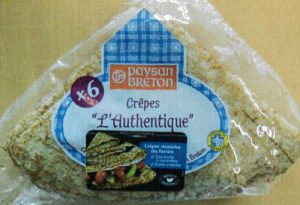 Richiamate Crepes L'Authentique Paysan Breton per presenza di allergeni