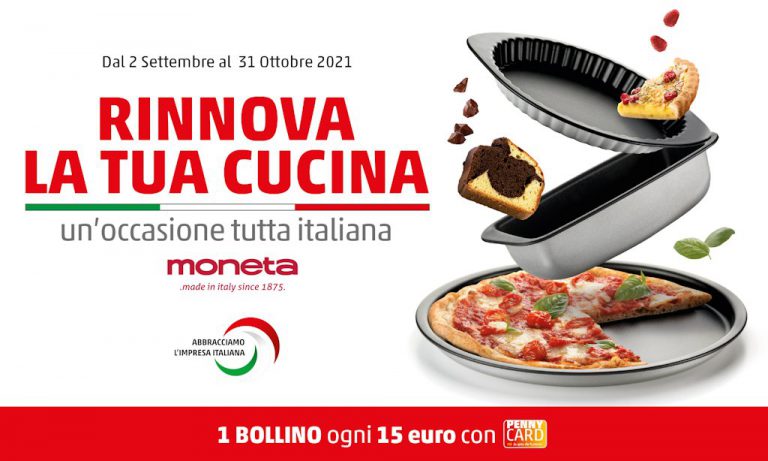 Penny Market lancia "Rinnova la tua cucina": come funziona la raccolta punti e i premi