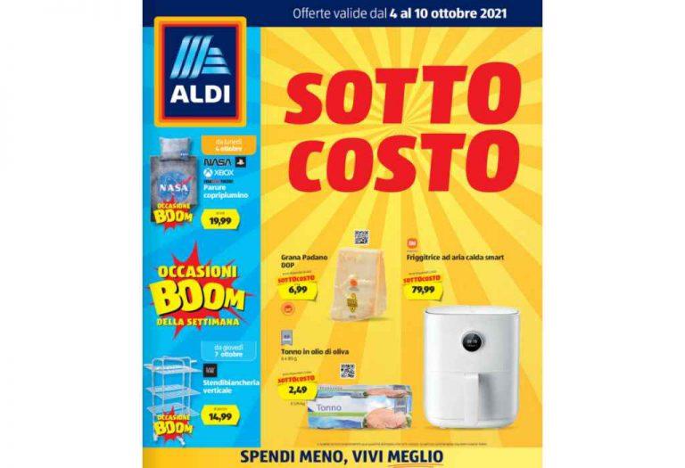 Volantino Aldi dal 4 al 10 ottobre 2021: Sottocosto