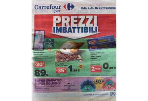 Volantino Carrefour dal 6 al 15 settembre 2021