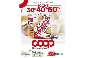 Volantino Coop dal 16 al 29 settembre 2021