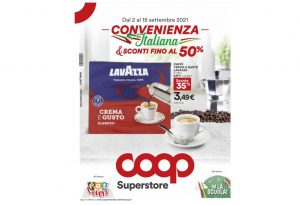 Volantino Coop dal 2 al 15 settembre 2021