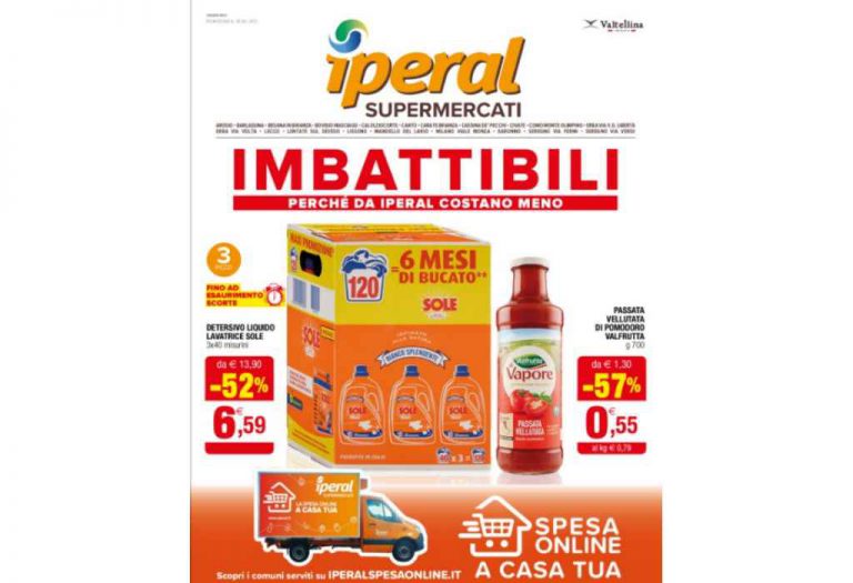 Volantino Iperal dal 15 al 28 settembre 2021