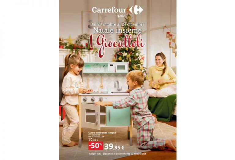 Volantino Carrefour Giocattoli 2021: dal 29 ottobre al 24 dicembre