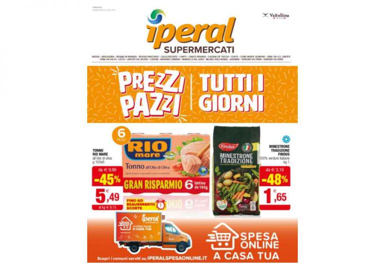 Volantino Iperal dal 27 ottobre al 8 novembre 2021