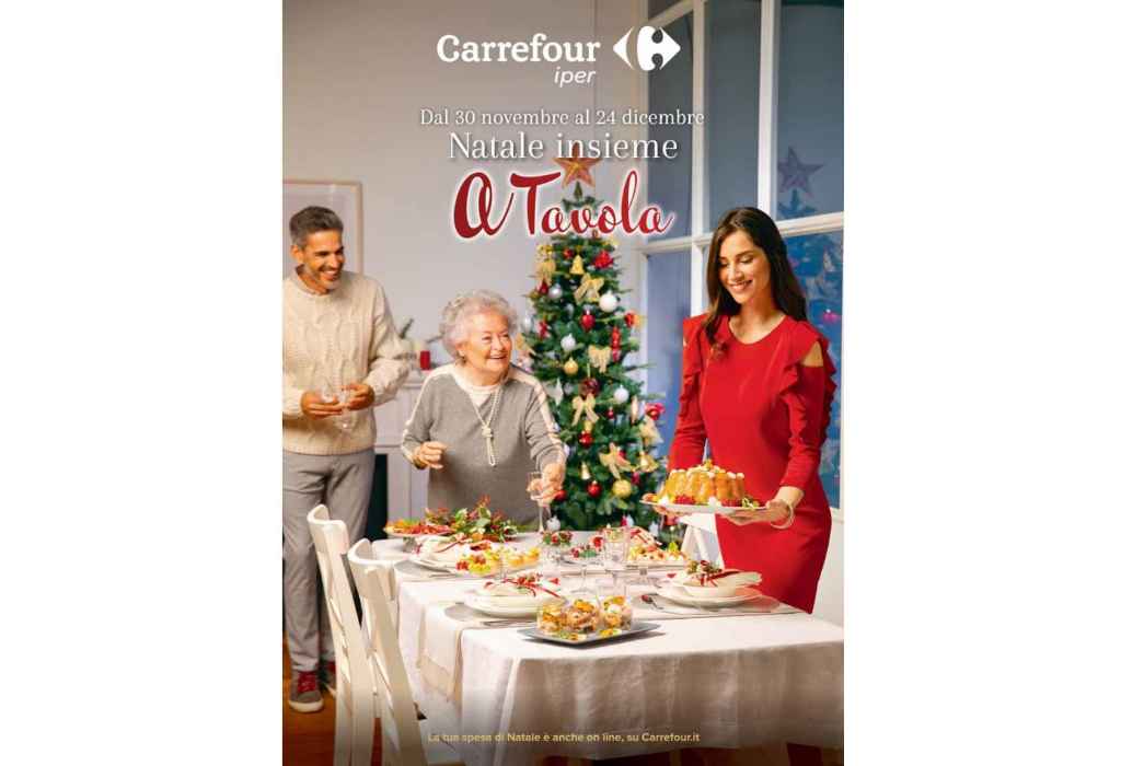Volantino Carrefour Pranzo di Natale 2021