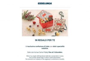 Omaggio Esselunga Natale 2021: in regalo la confezione di latta con dolci specialità natalizie