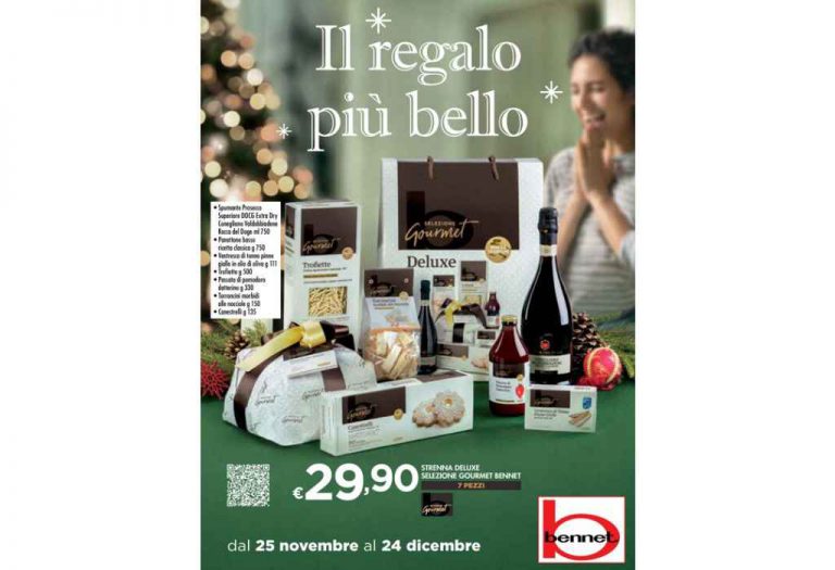 Volantino Bennet Cesti Natalizi e Regali di Natale 2021