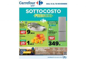 Volantino Carrefour Iper dal 8 al 16 novembre 2021